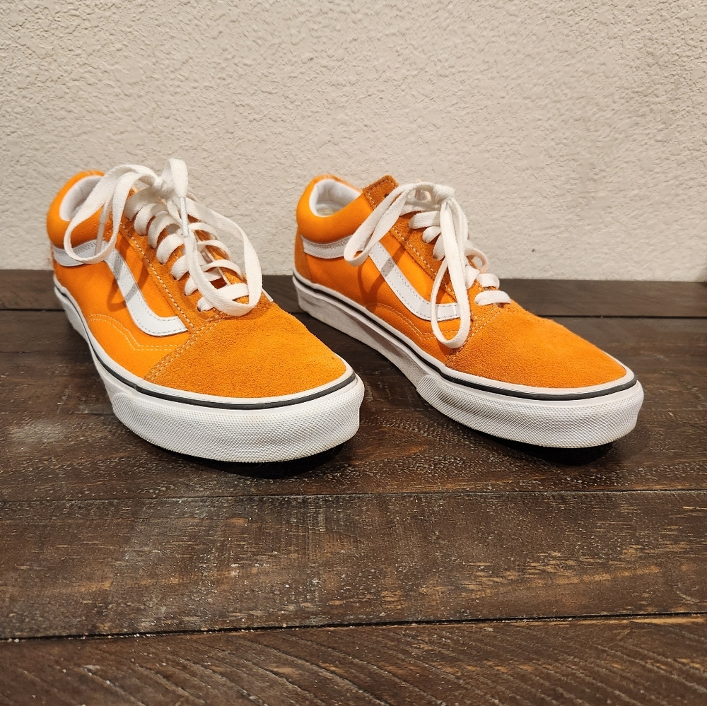 Womens Orange Vans
